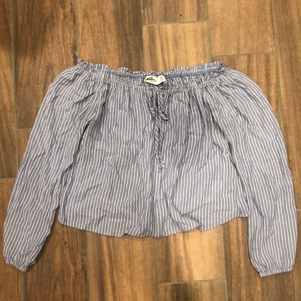 Hollister strapless top